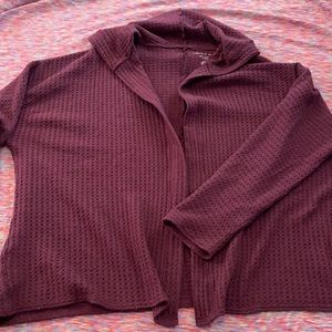 American Eagle hoodie cardigan